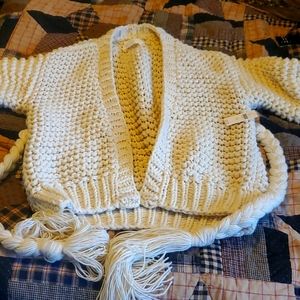 Anthropologie cozy chunky knit cardigan one sz large